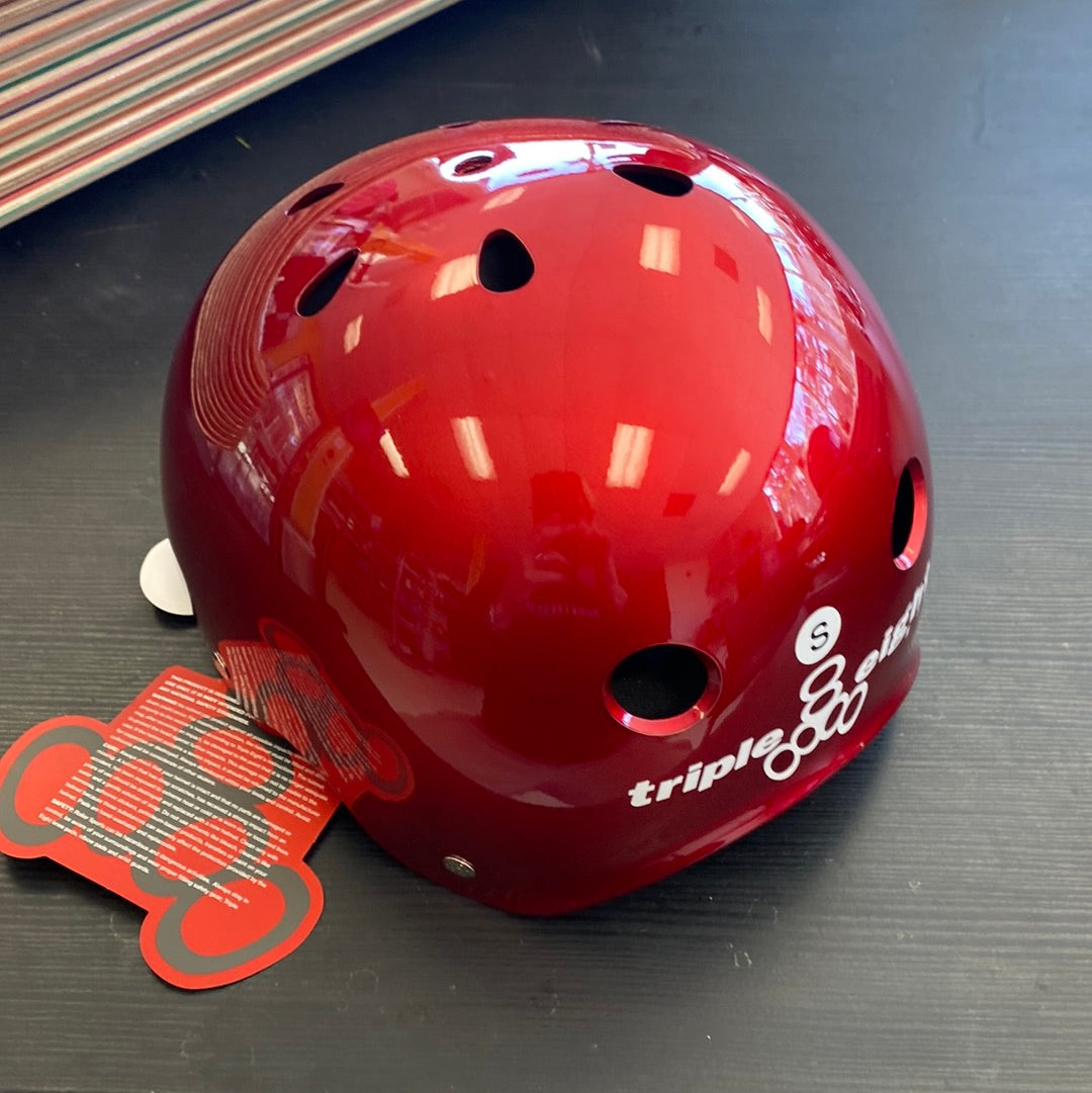 Triple eight helmet red S standard liner