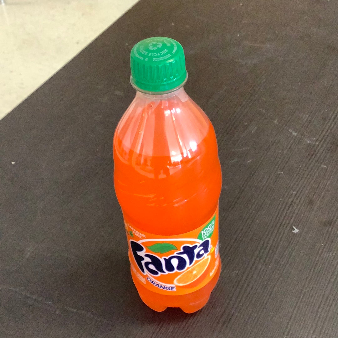 Fanta 20oz bottle orange