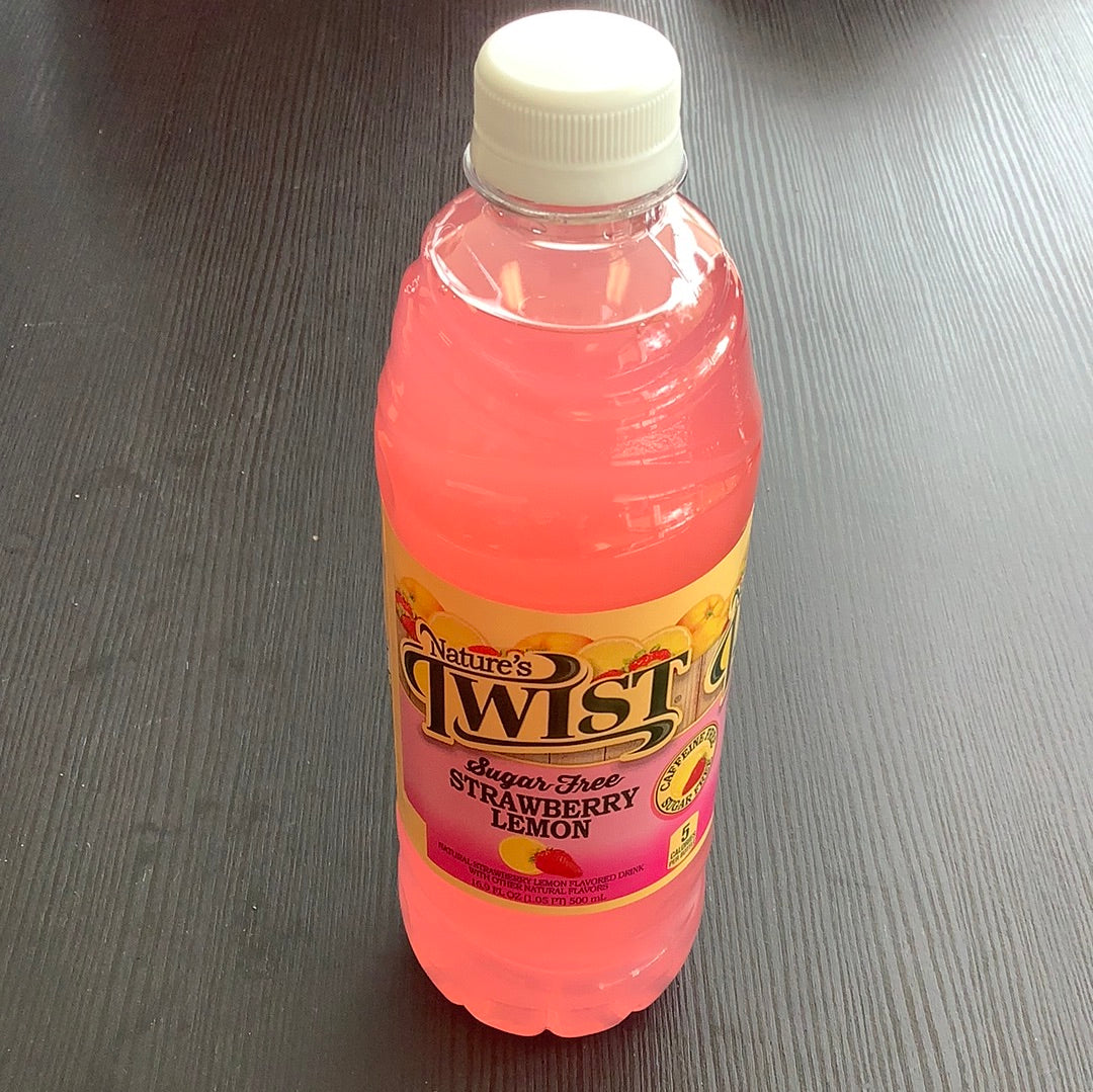 Natures twist strawberry lemon 16.9oz