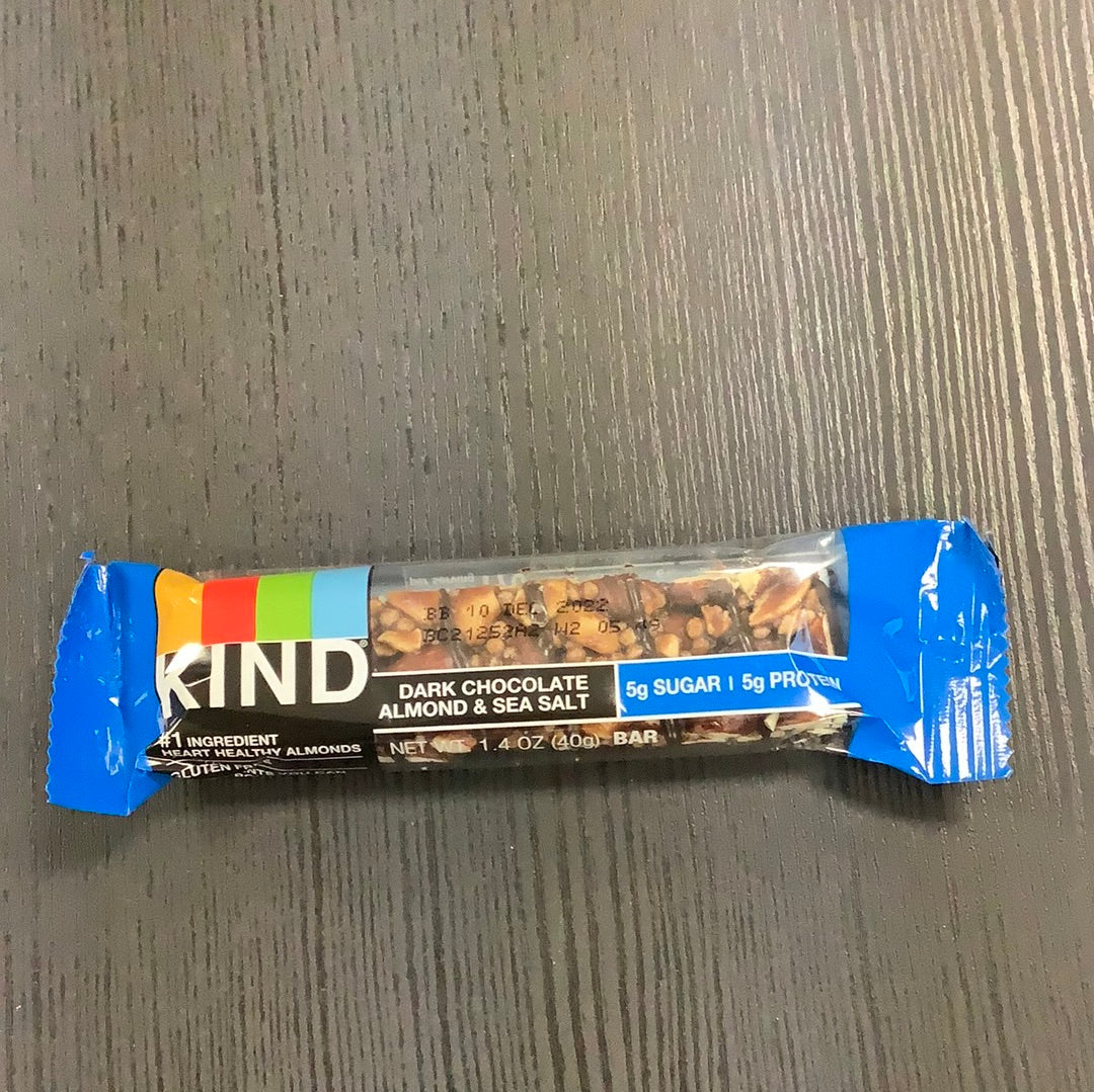 Kind Bar 1.4oz dark chocolate almond & sea salt