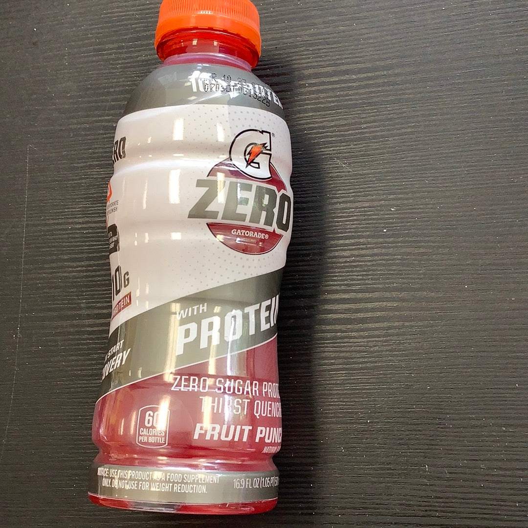 Gatorade Zero with Protein Fruit Punch