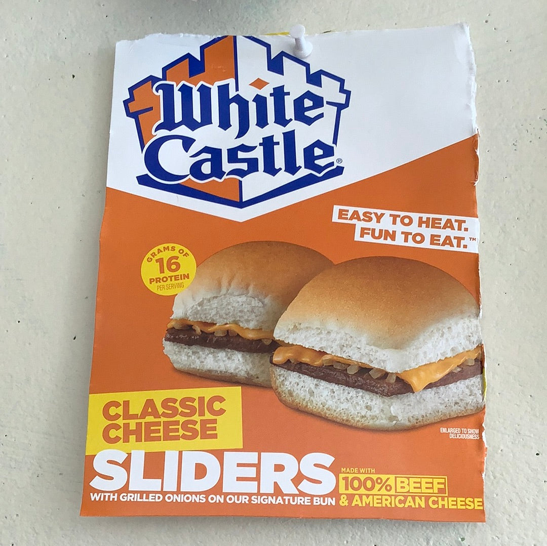 White Castle sliders 2 pack