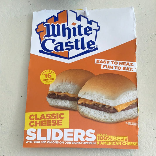 White Castle sliders 2 pack