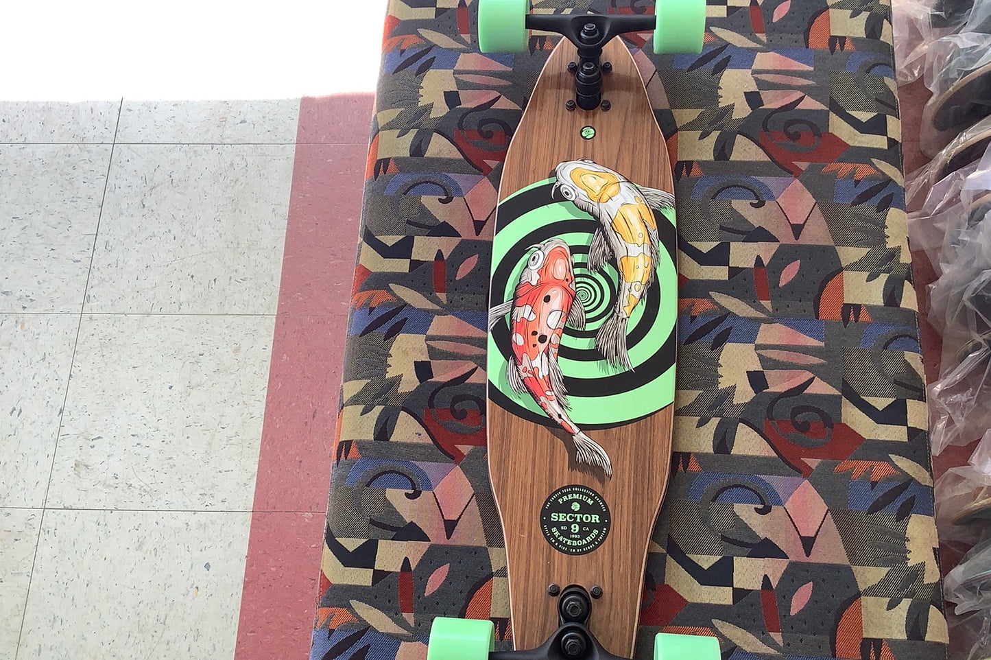 Sector 9 Longboard Twin Fish