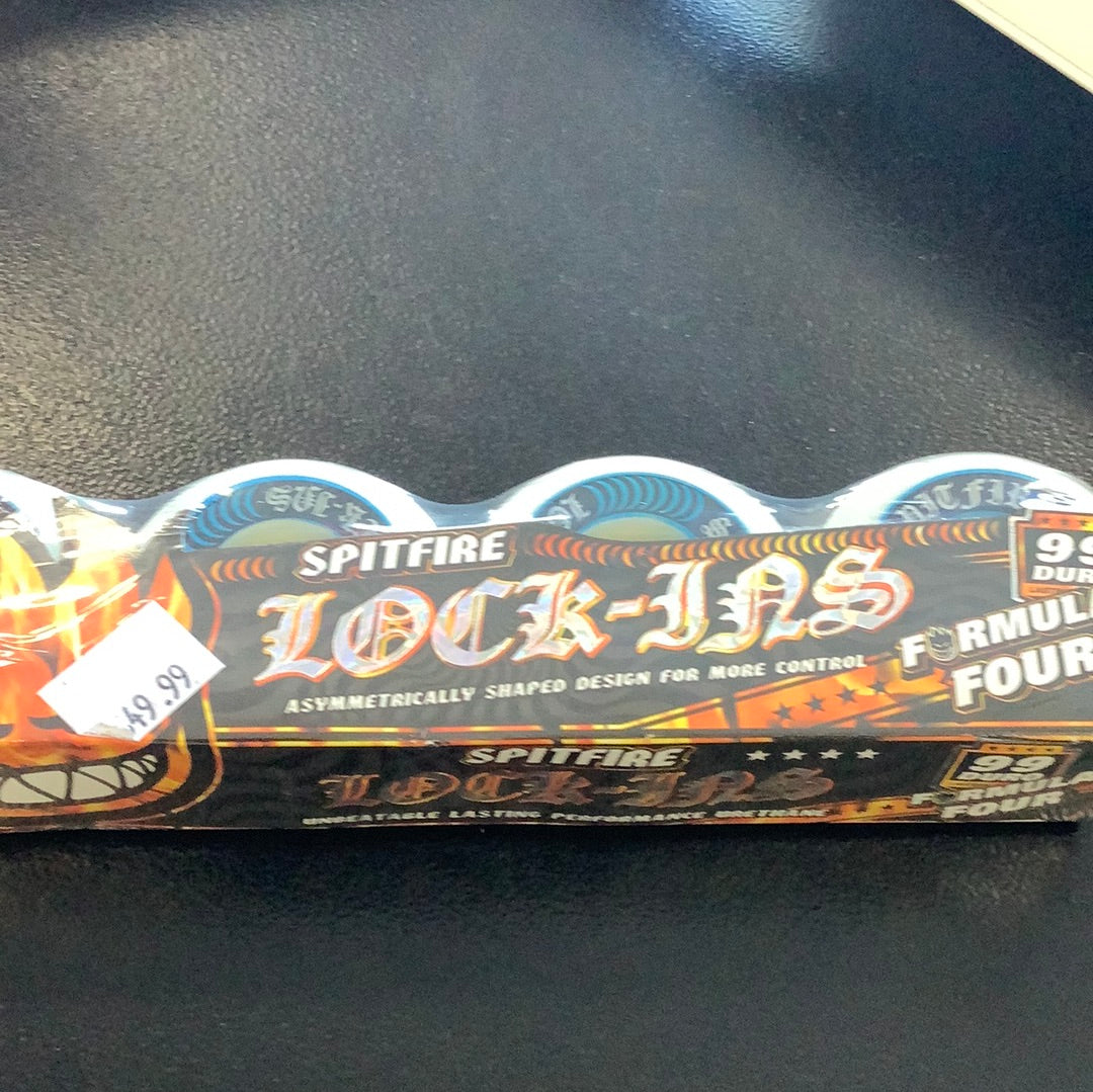 Spitfire Wheels Lock Ins 55mm 99a