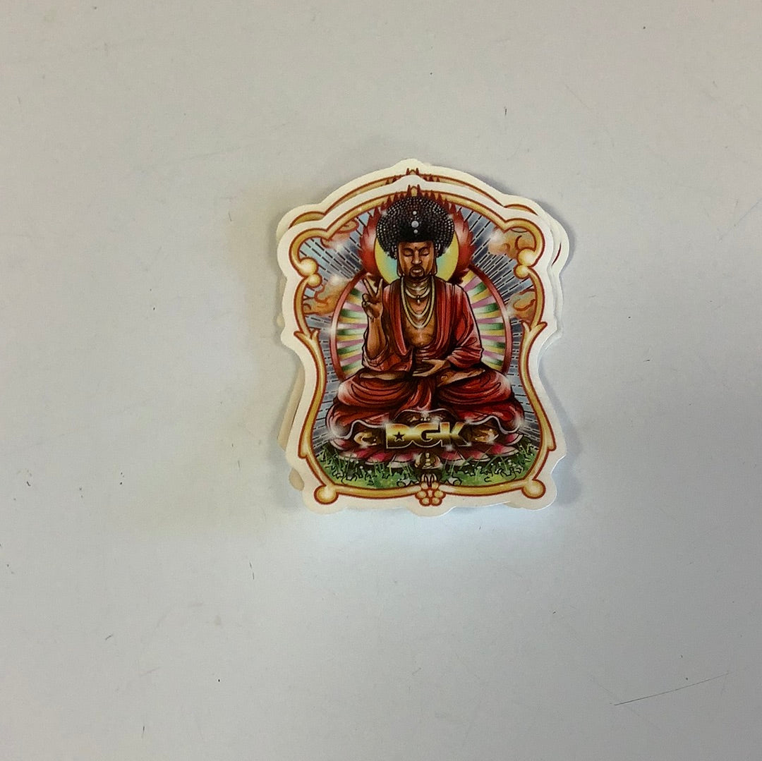 DGK sticker Buddha peace