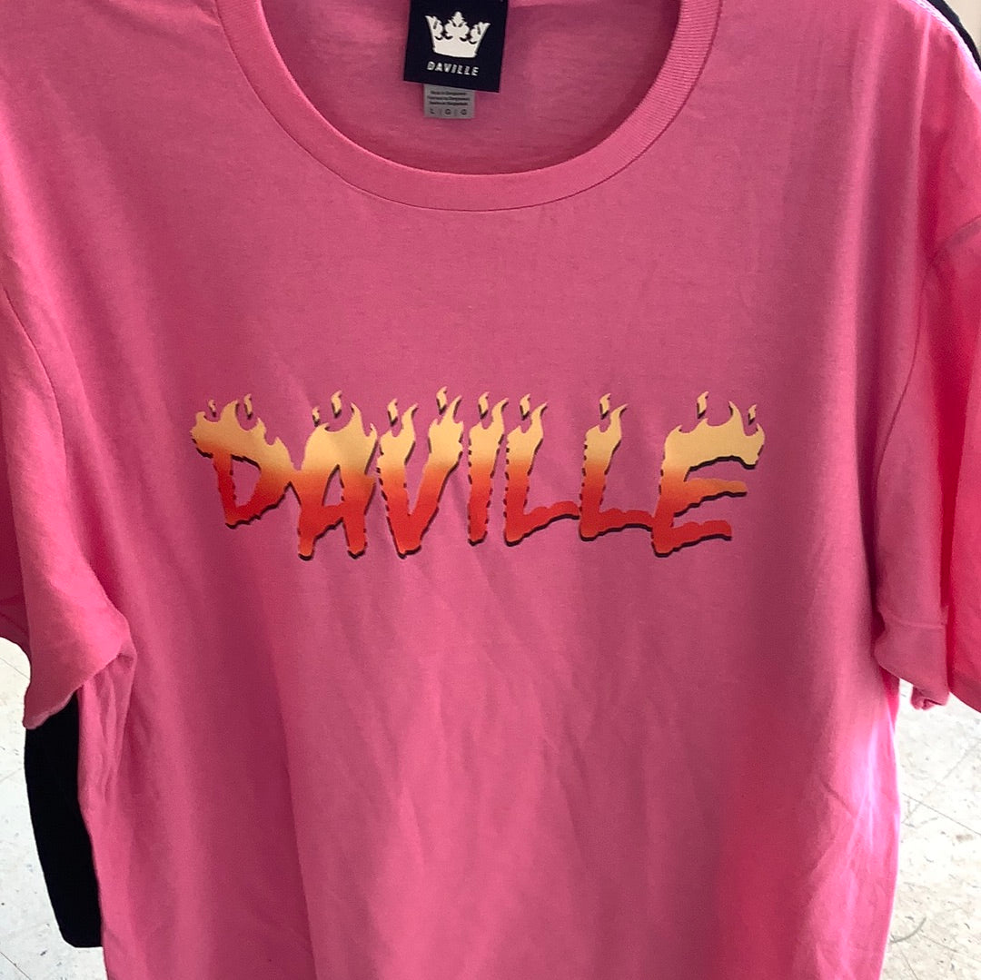 Daville Tee Shirt Thrasher Pink XL
