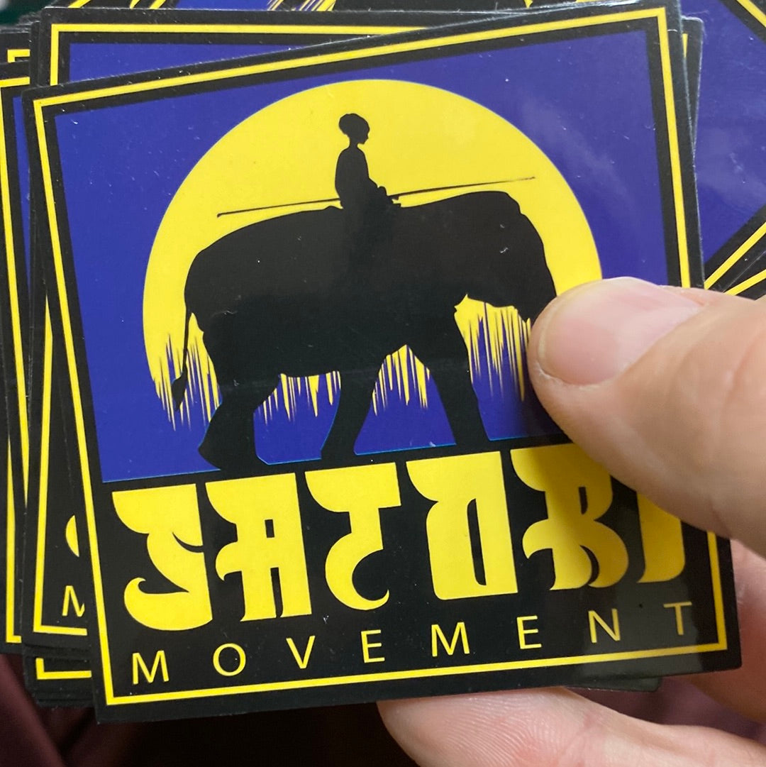 Satori sticker elephant