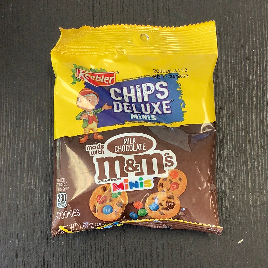 Keebler m&m cookies 1oz