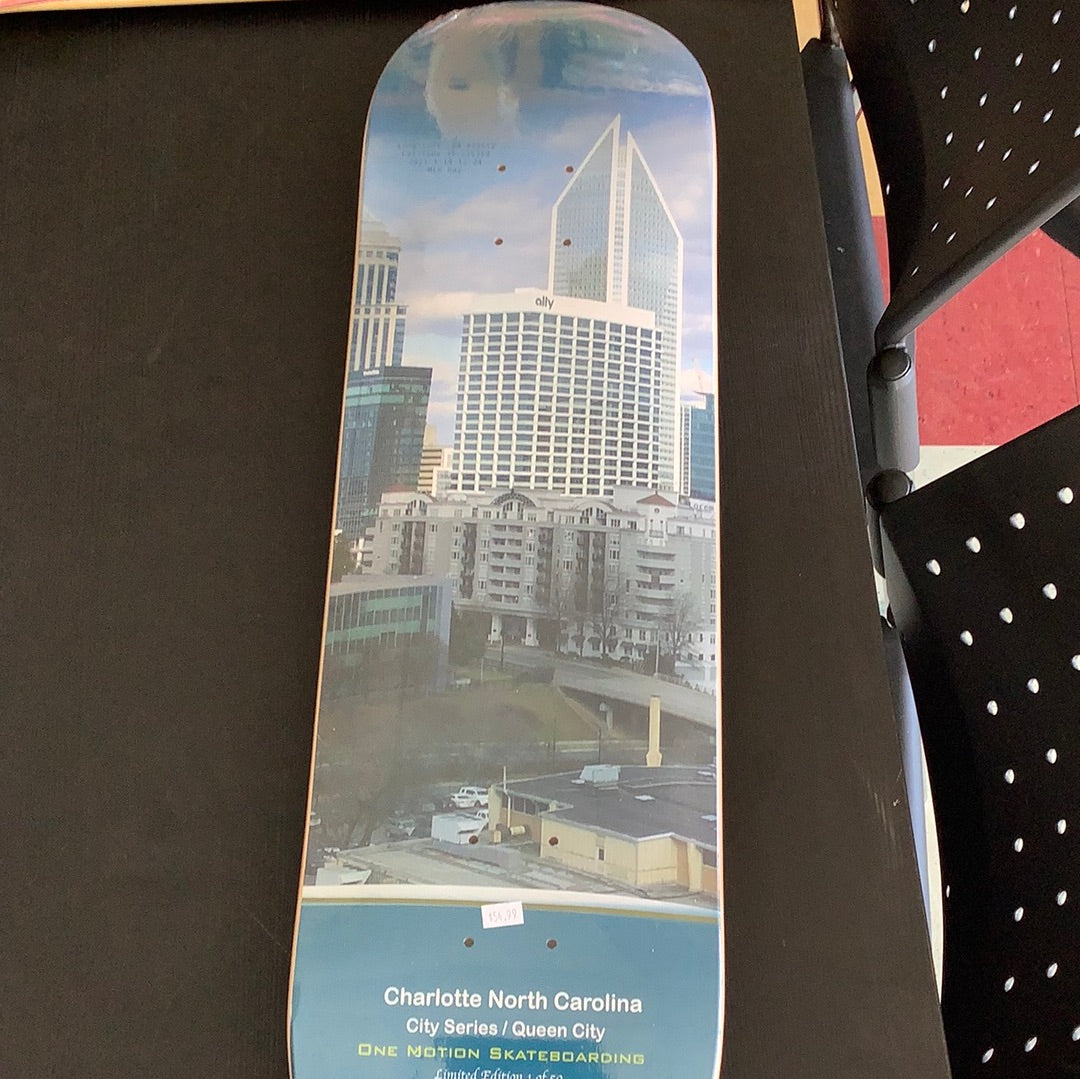 One Motion Skateboard Deck 8.5 Charlotte