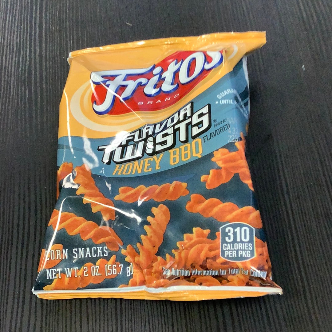 Fritos flavor twists honey bbq 2oz