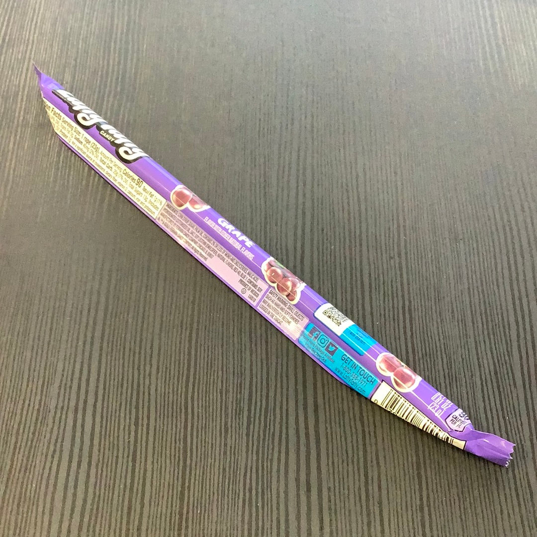 Laffy Taffy candy stick grape