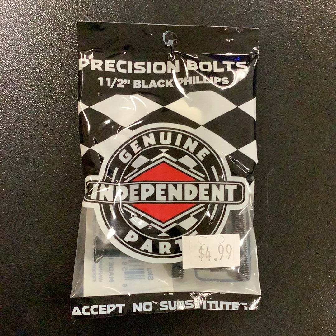 Independent Hardware 1 1/2” black Phillips