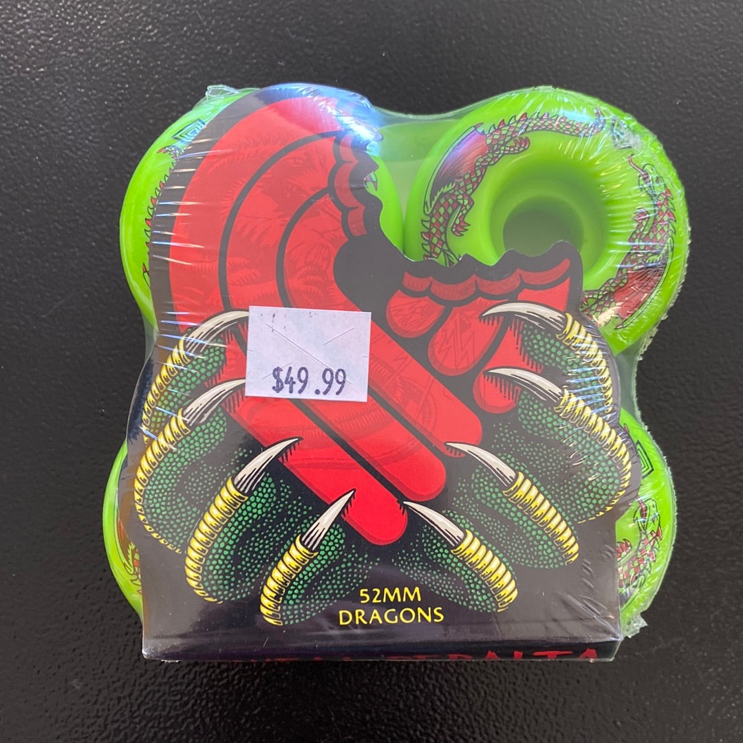 Powell Peralta Dragon Wheels 54mm 93a