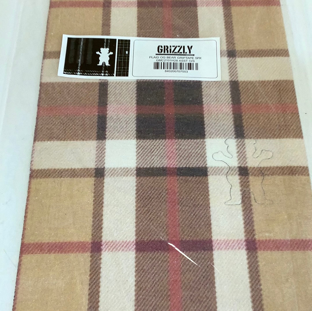 Grizzly Grip Tape Plaid