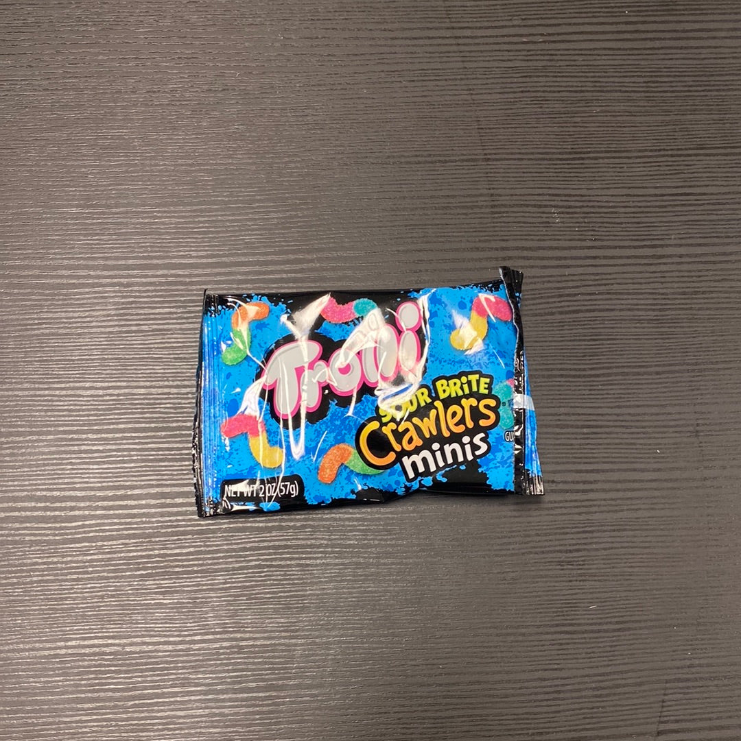 Trolli Candy sour brite crawlers minis 2oz