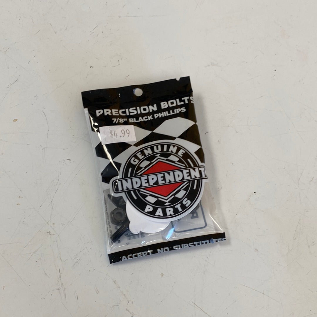Independent 7/8” hardware black Phillips