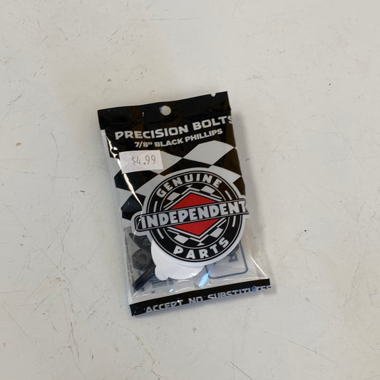 Independent 7/8” hardware black Phillips
