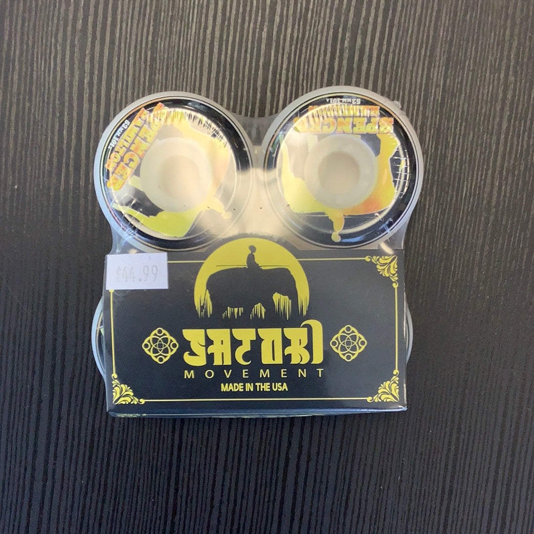 Satori Wheels 52mm 101A Spencer Hamilton