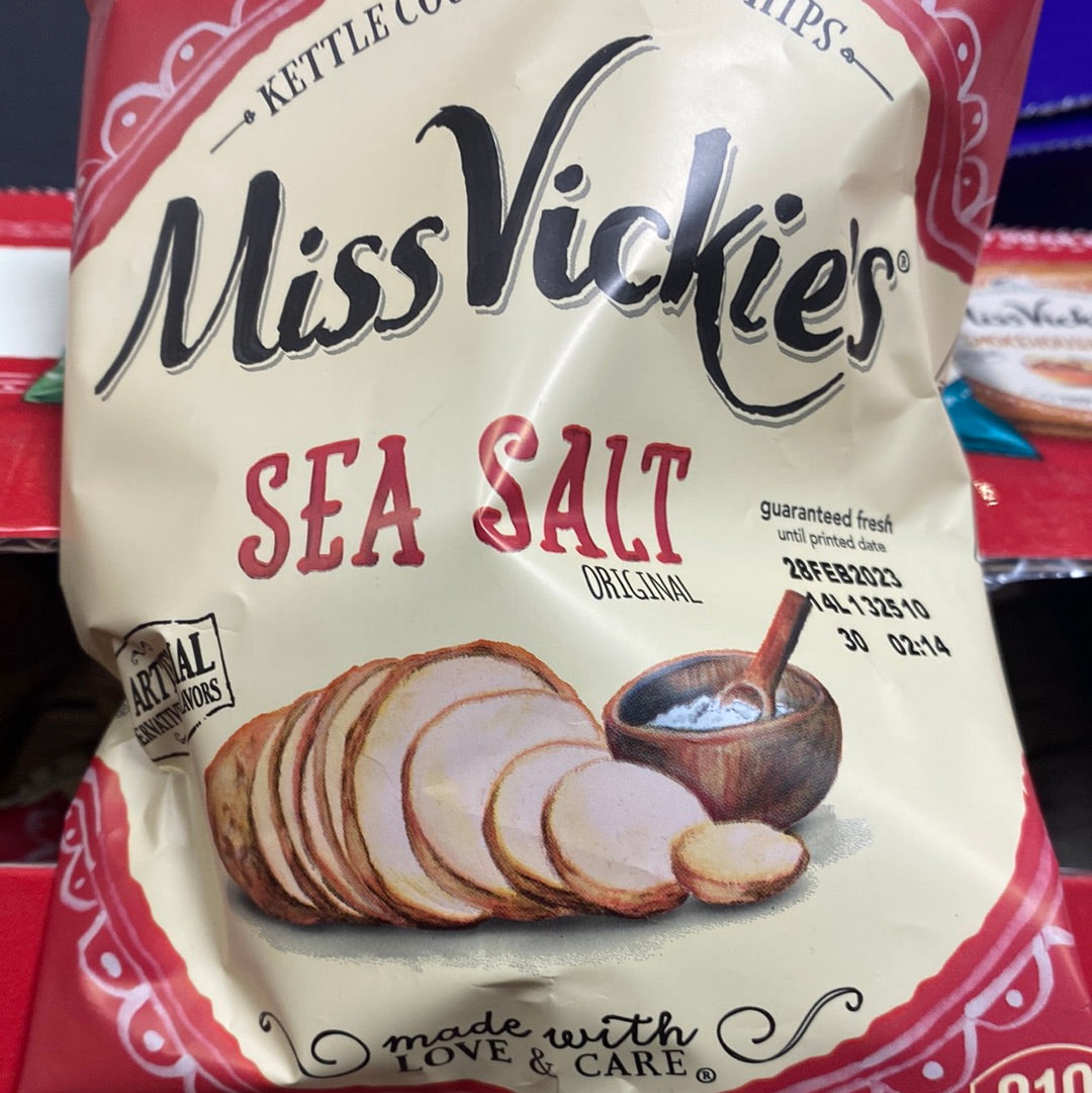 Miss Vickie’s Sea Salt Chips 1 3/8 oz
