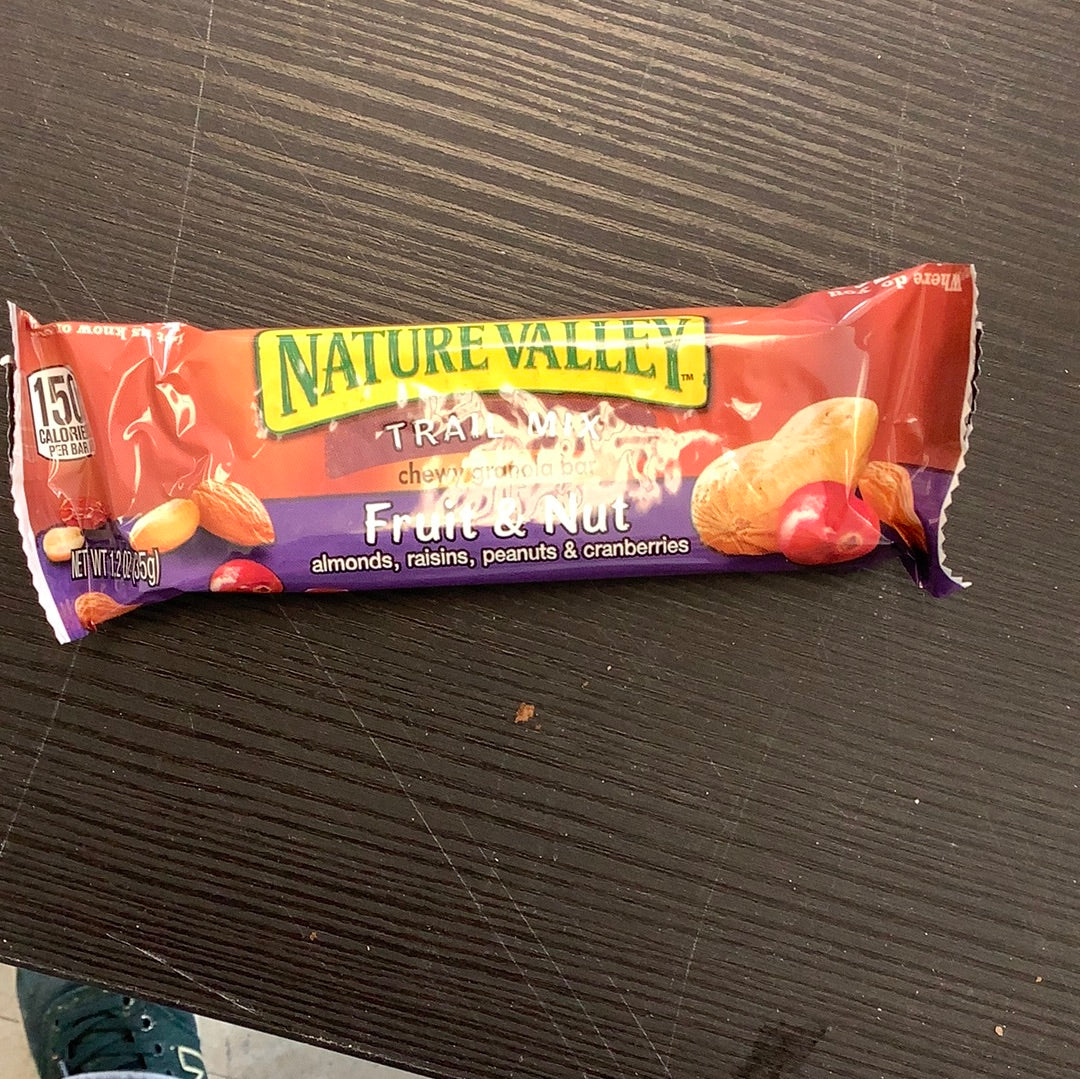 Nature Valley Trail Granola Bar Fruit & Nut