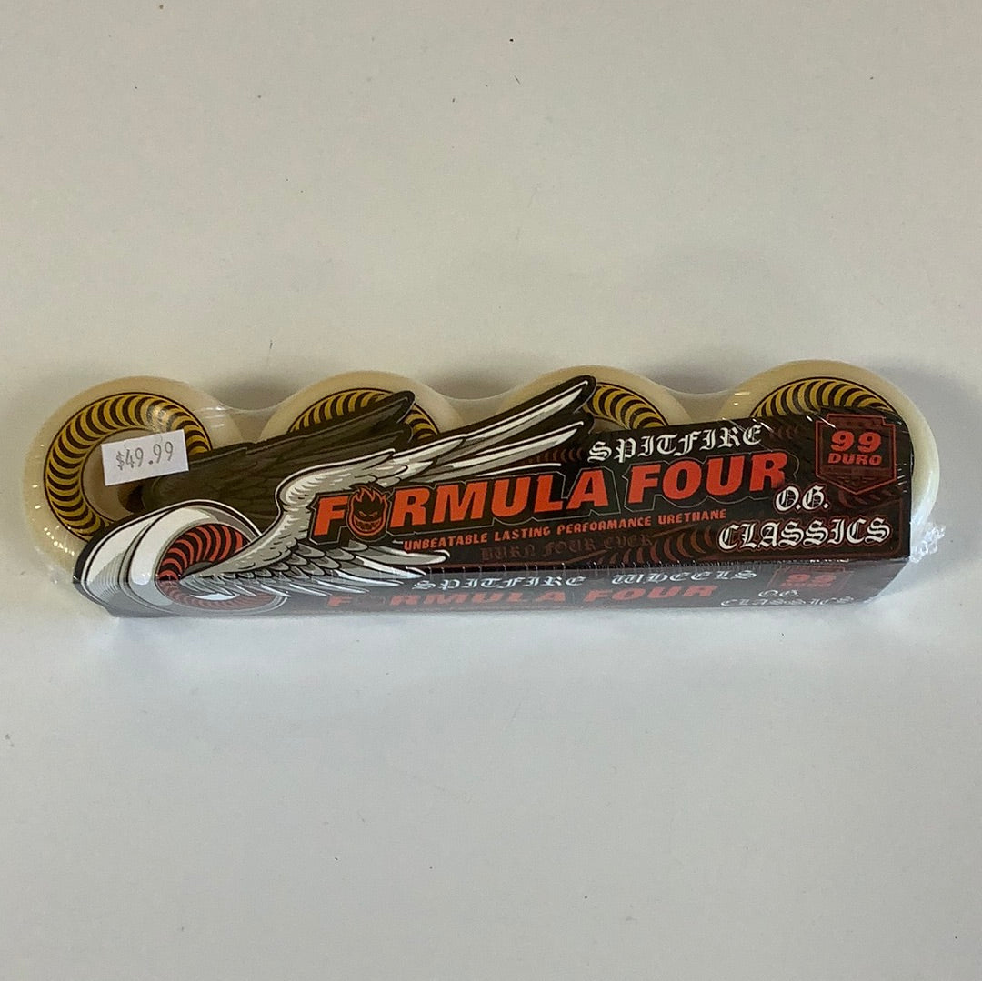Spitfire Wheels Formula Four 55mm 99 Duro