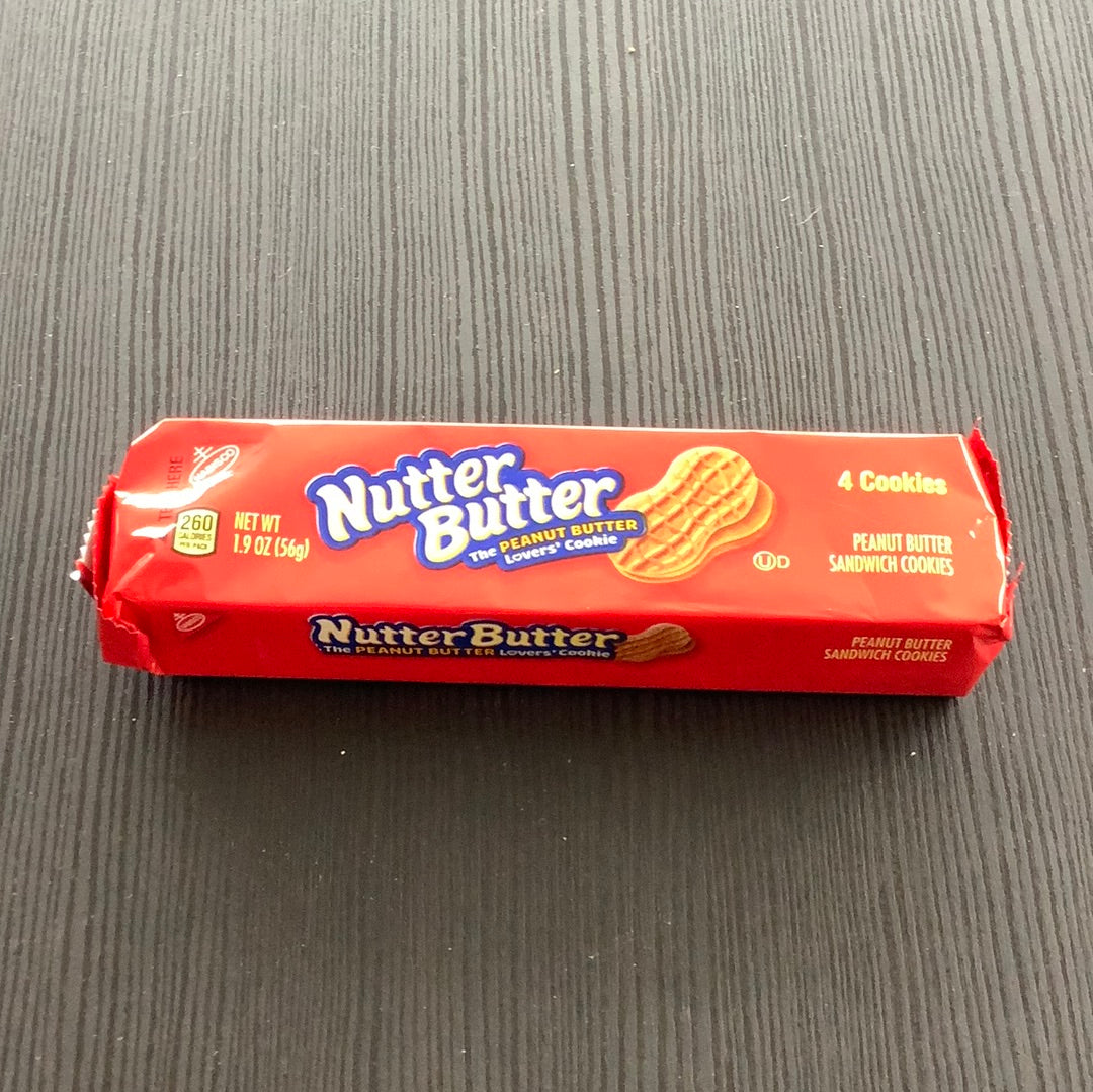 Nabisco Nutter Butter 4 cookies 1.9oz
