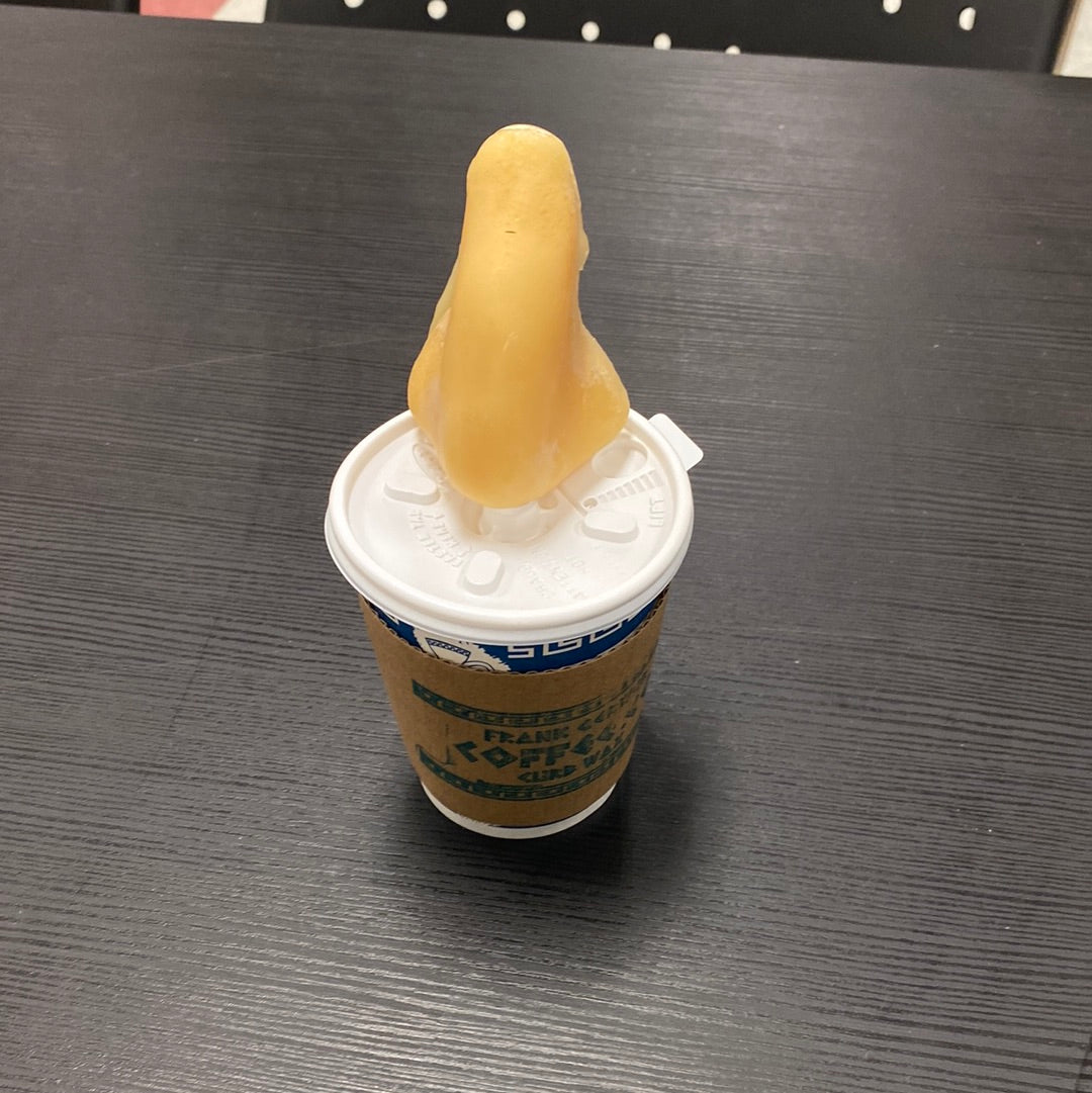 Frank Gerber curb wax nose