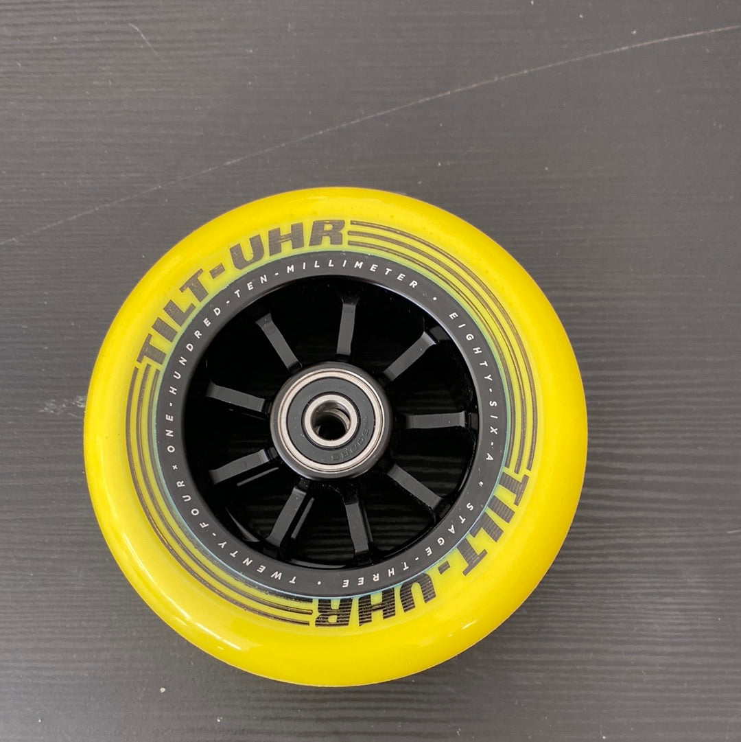 Tilt Uhr Wheels Yellow