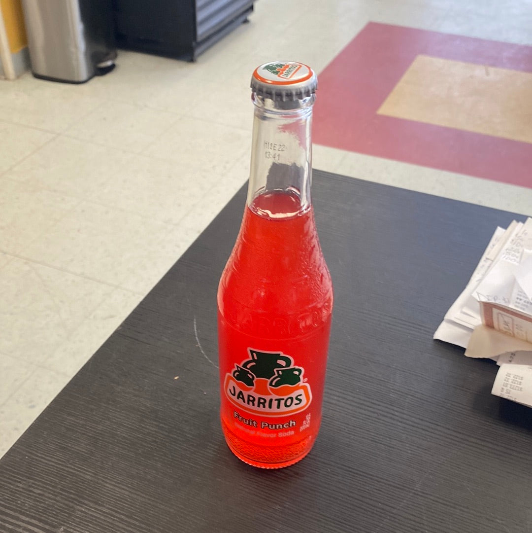 Jarritos soda fruit punch 12.5oz