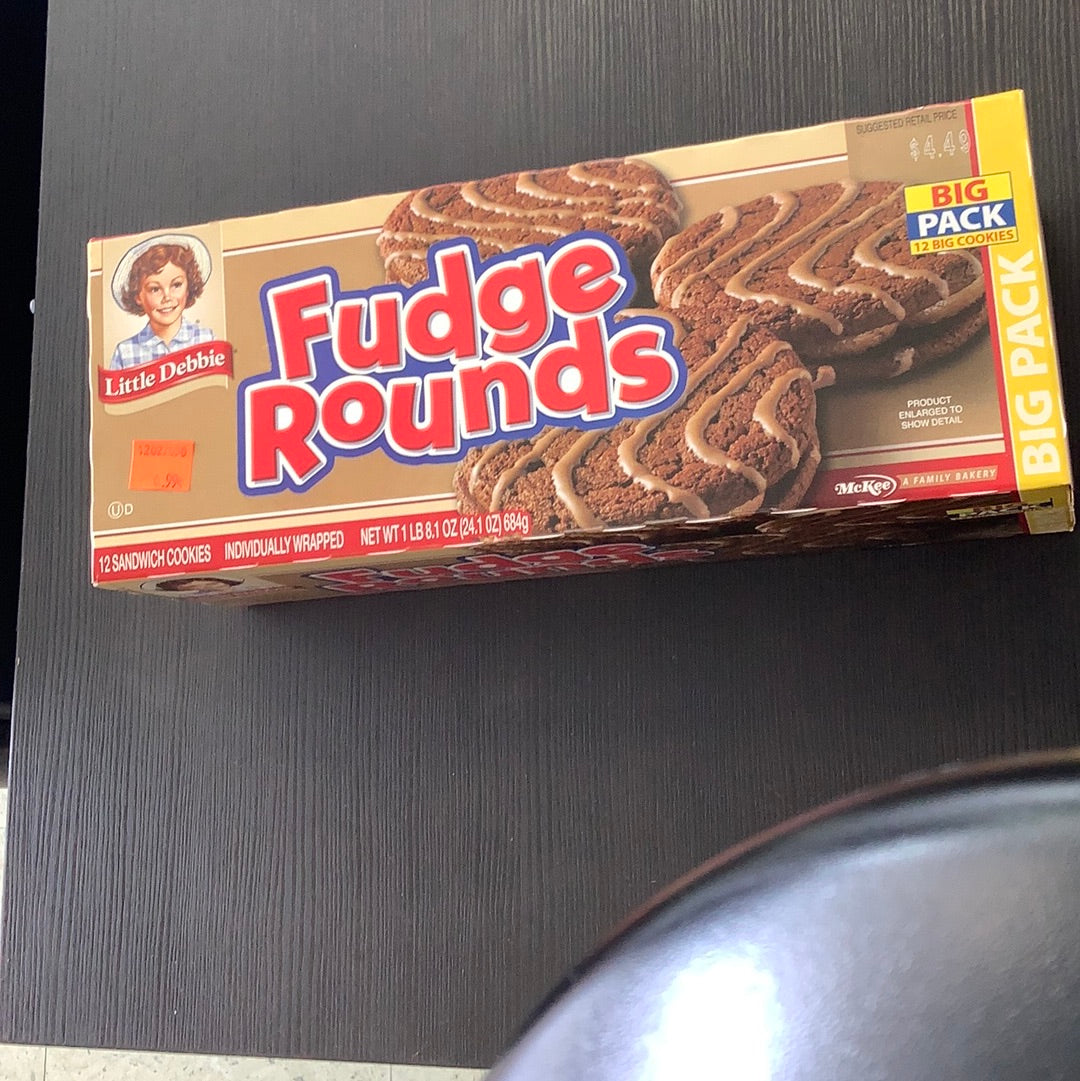 Little Debbie Fudge Round 2.0oz