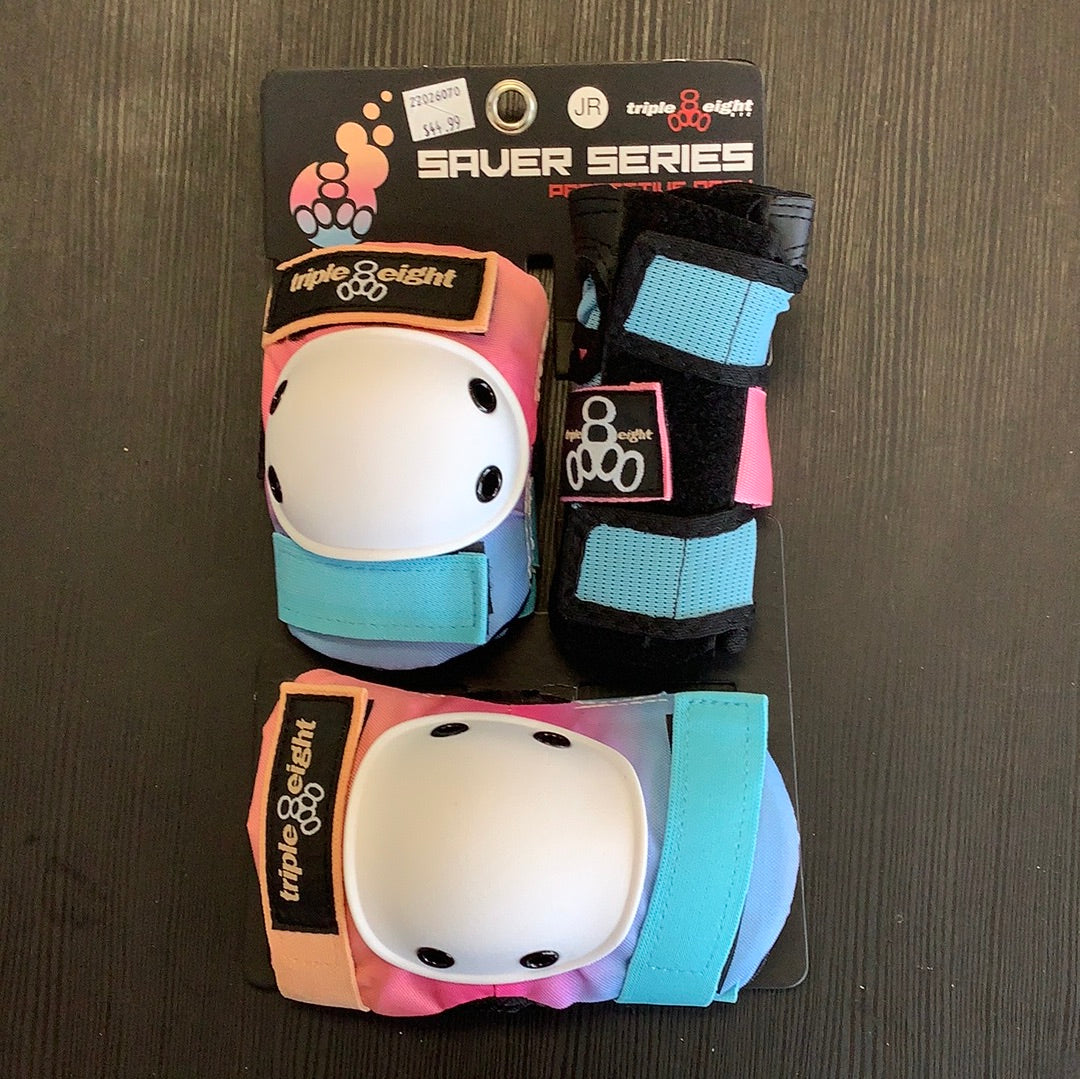 Triple Eight Saver Series Pads Jr Gradient