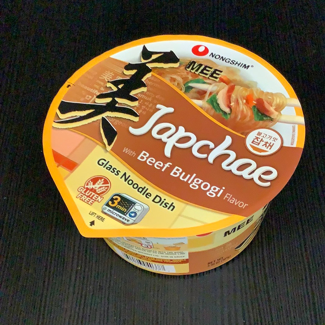 Nongshim japchae beef bulgogi bowl