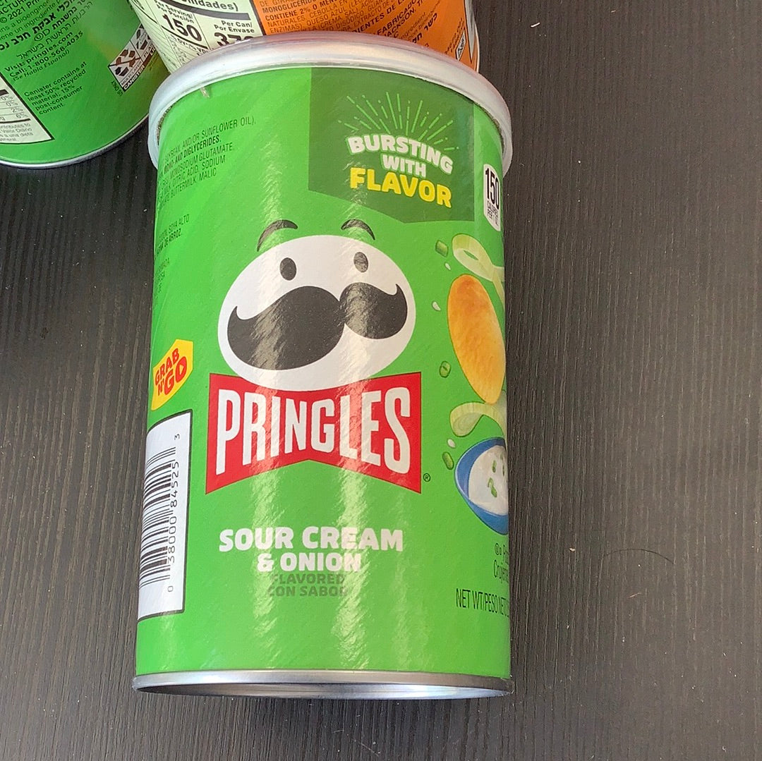 Pringles Can Sour Cream & Onion 2.3 oz