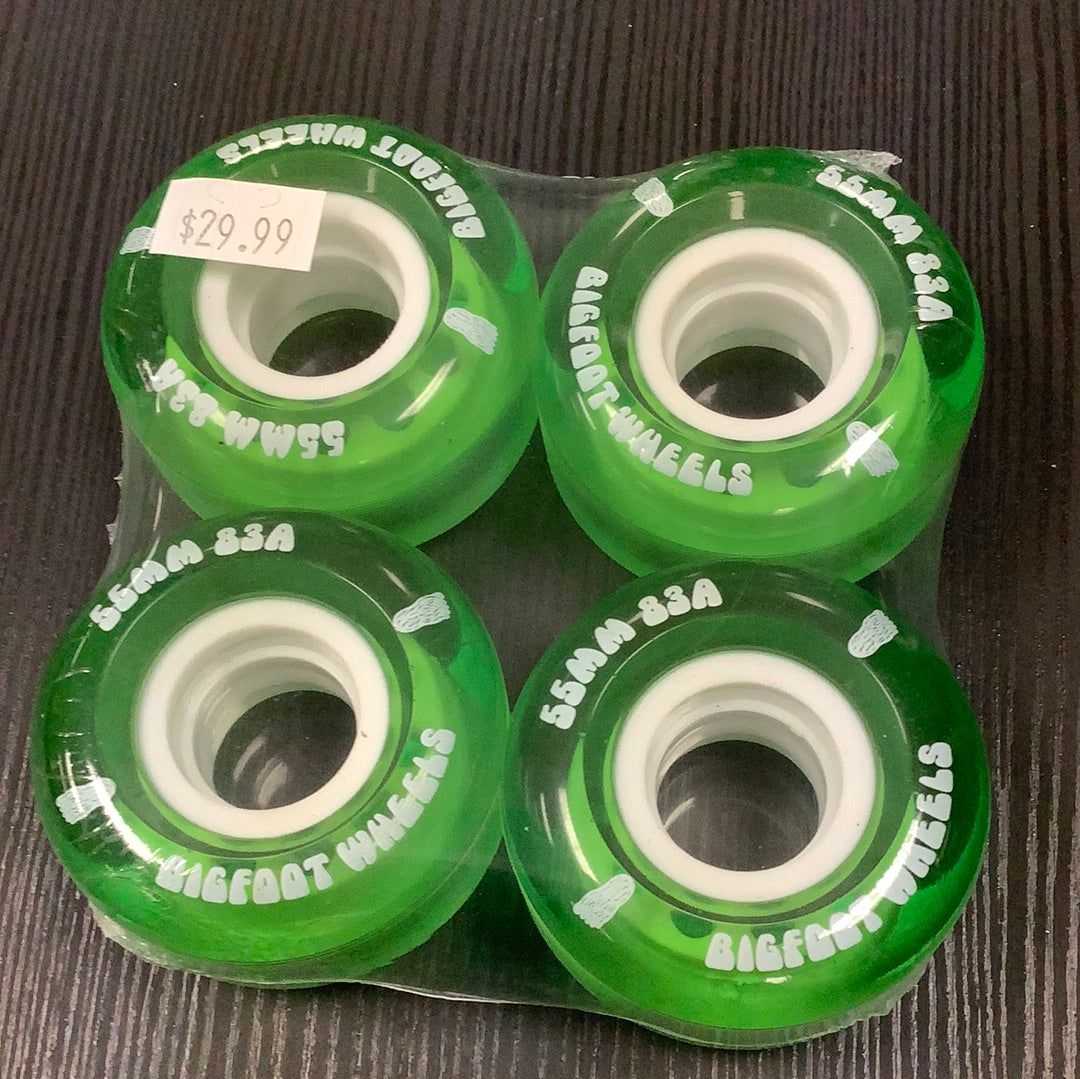 Bigfoot wheels green 55 mm 83a