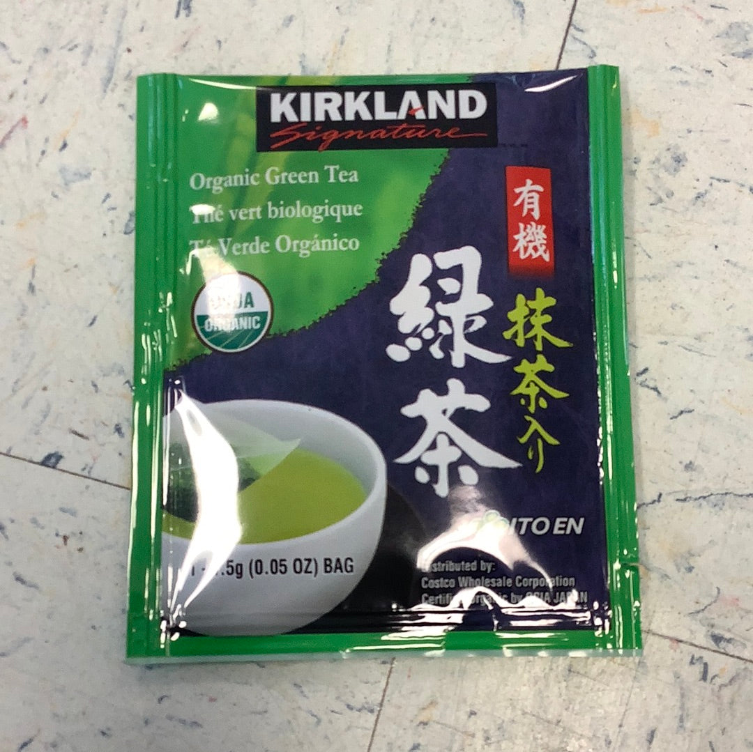 Kirkland Organic Green Tea Bag
