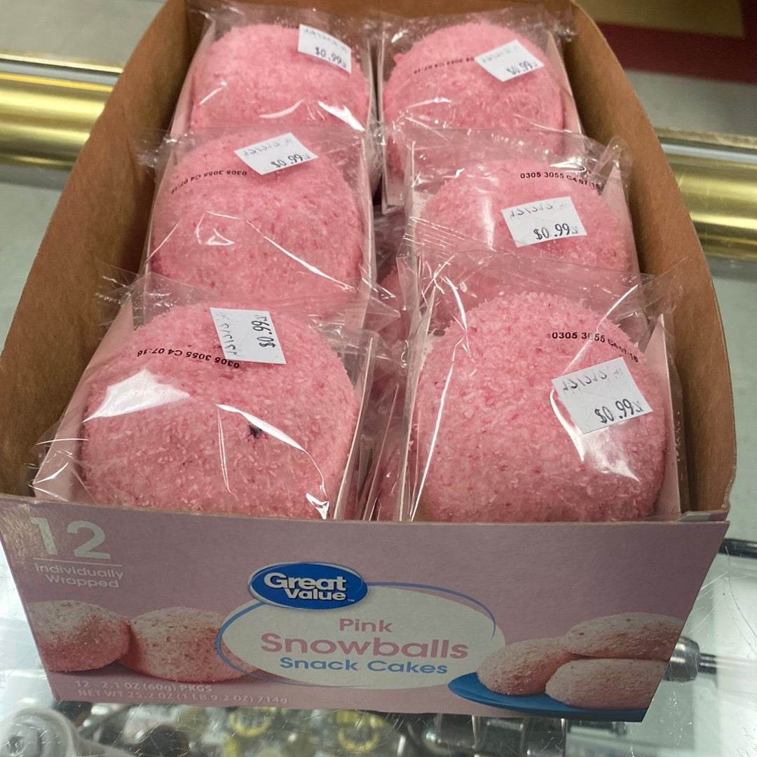 Snowball cake 2.1oz
