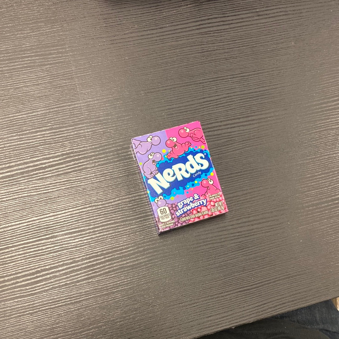 Nerds Candy 1.65oz grape & strawberry