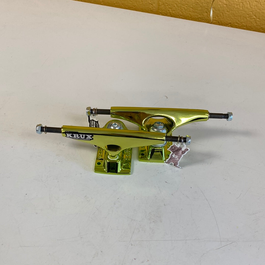Krux trucks 5.25 mirror gold