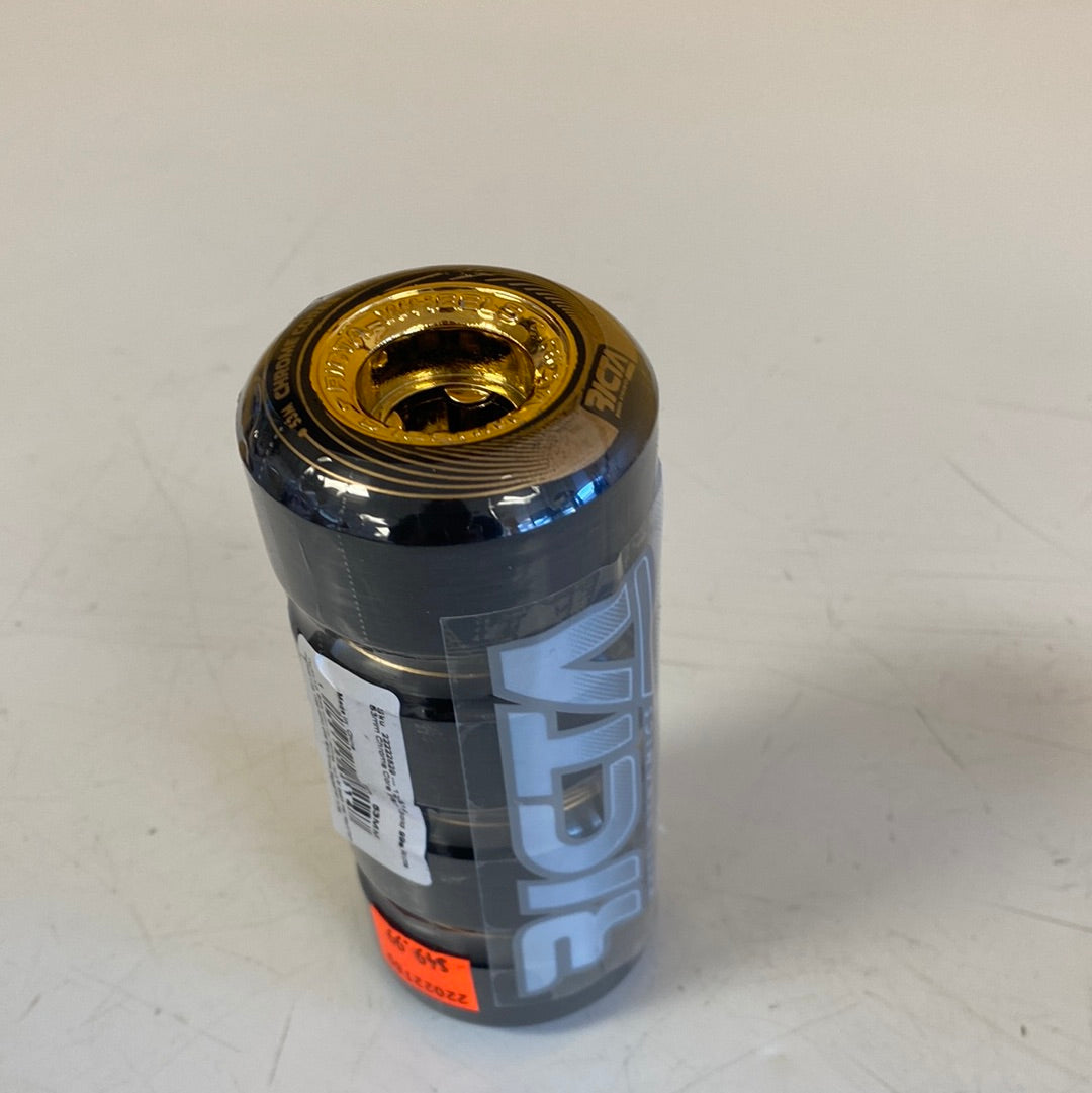 Ricta wheels 53mm 99 black w gold core