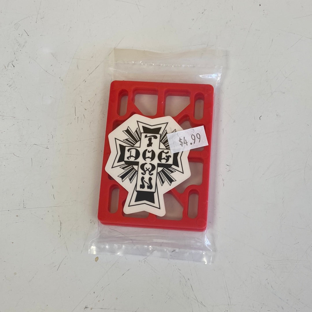 Dogtown .10” riser red
