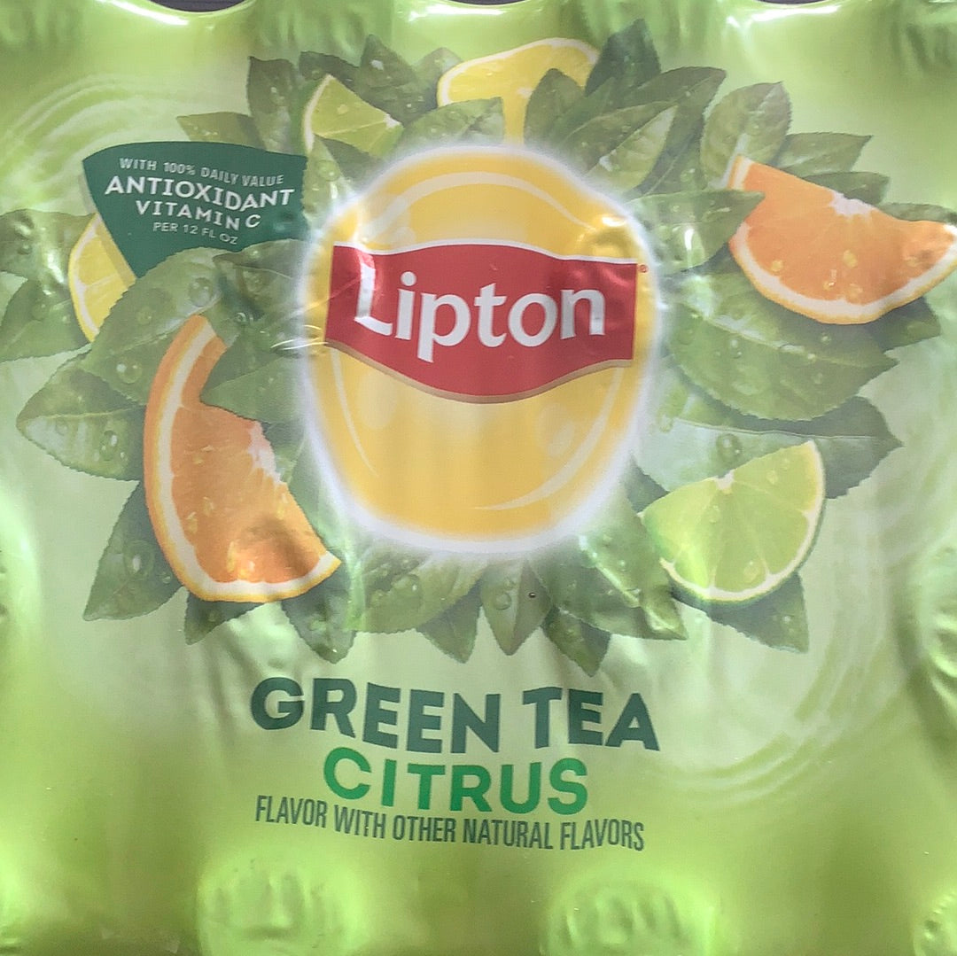Lipton green tea citrus 16.9oz bottle