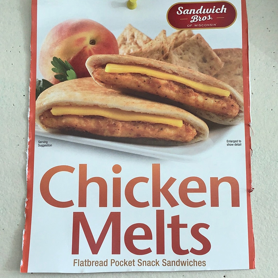 Sandwich Bros chicken melt
