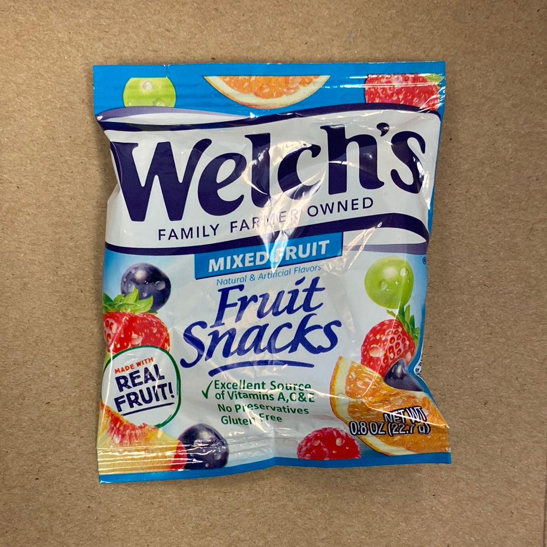 Welch’s Fruit Snacks Mixed Fruit 0.8oz