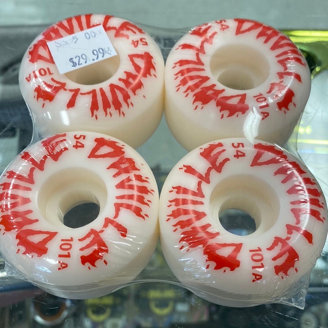 Daville Wheels Conical 54mm 101a