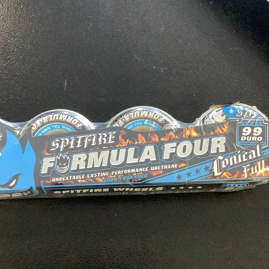 Spitfire Wheels Formula Four 52mm 99a (assorted/sold separately)