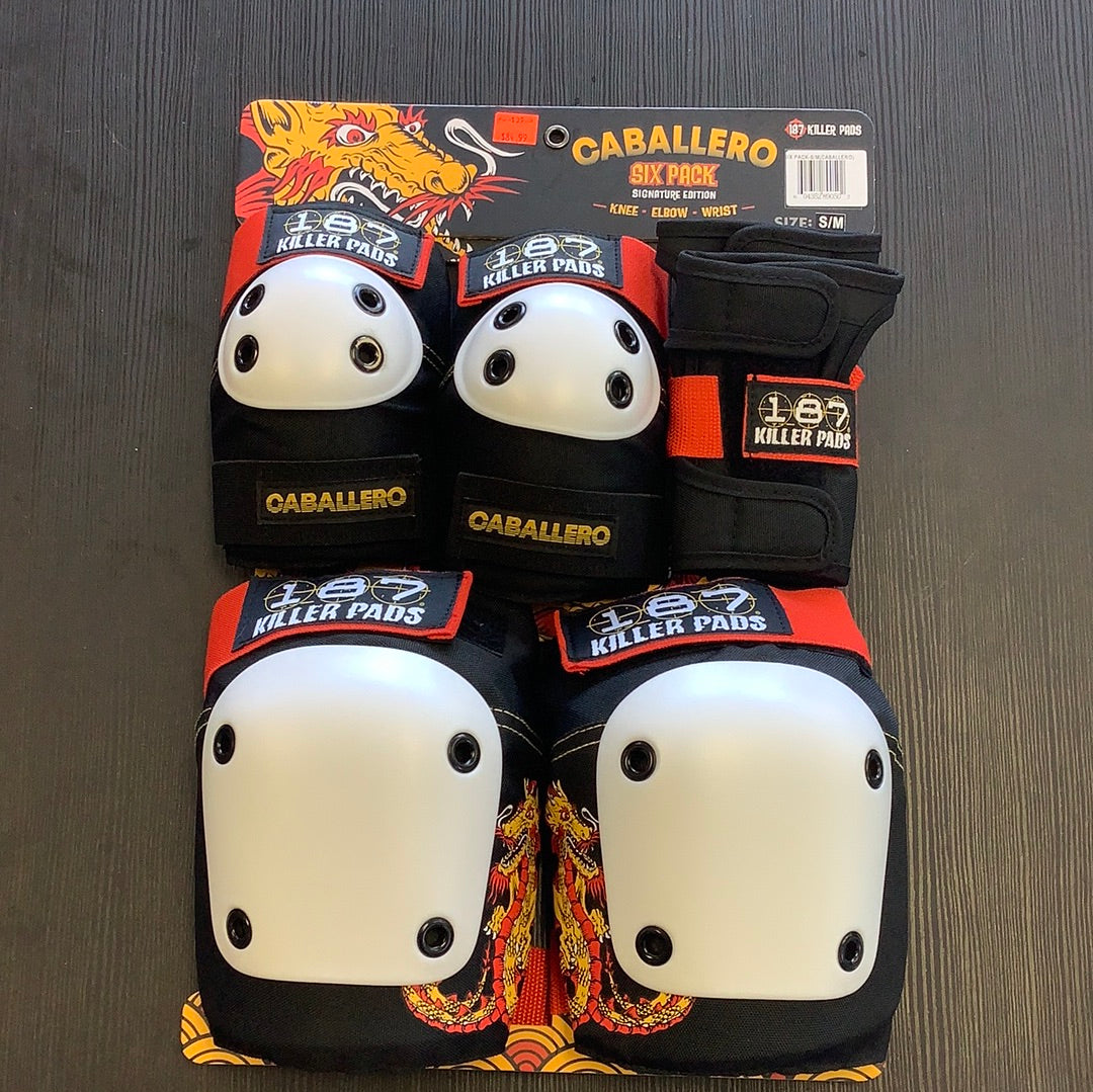 187 Pads Caballero six pack S/M