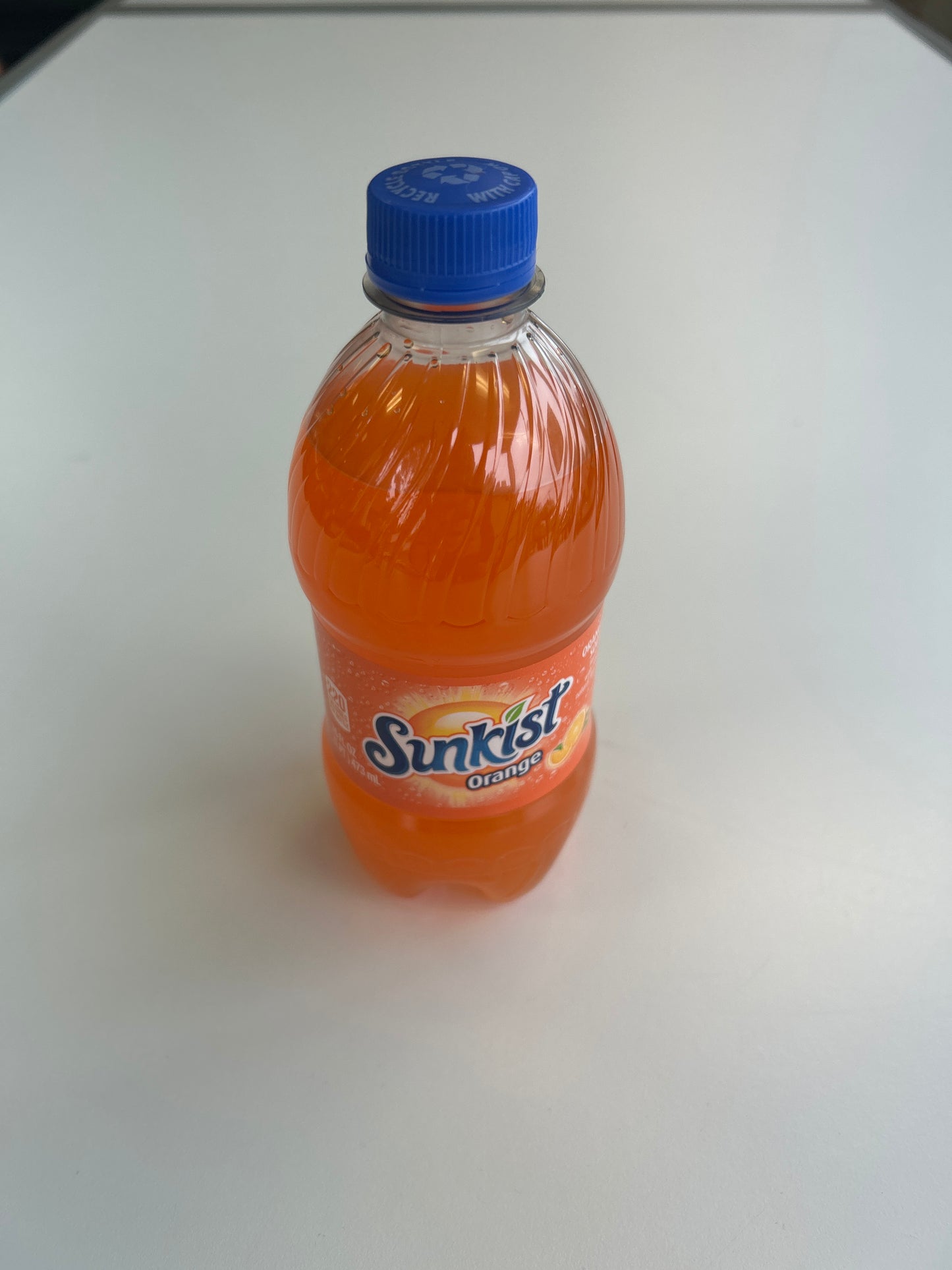 Sunkist Orange Soda Bottle 16oz