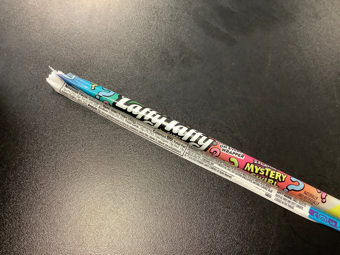 Laffy Taffy candy stick 0.81oz 2 flavor mystery swirl