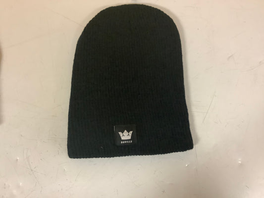Daville Crown Logo Ribbed Beanie